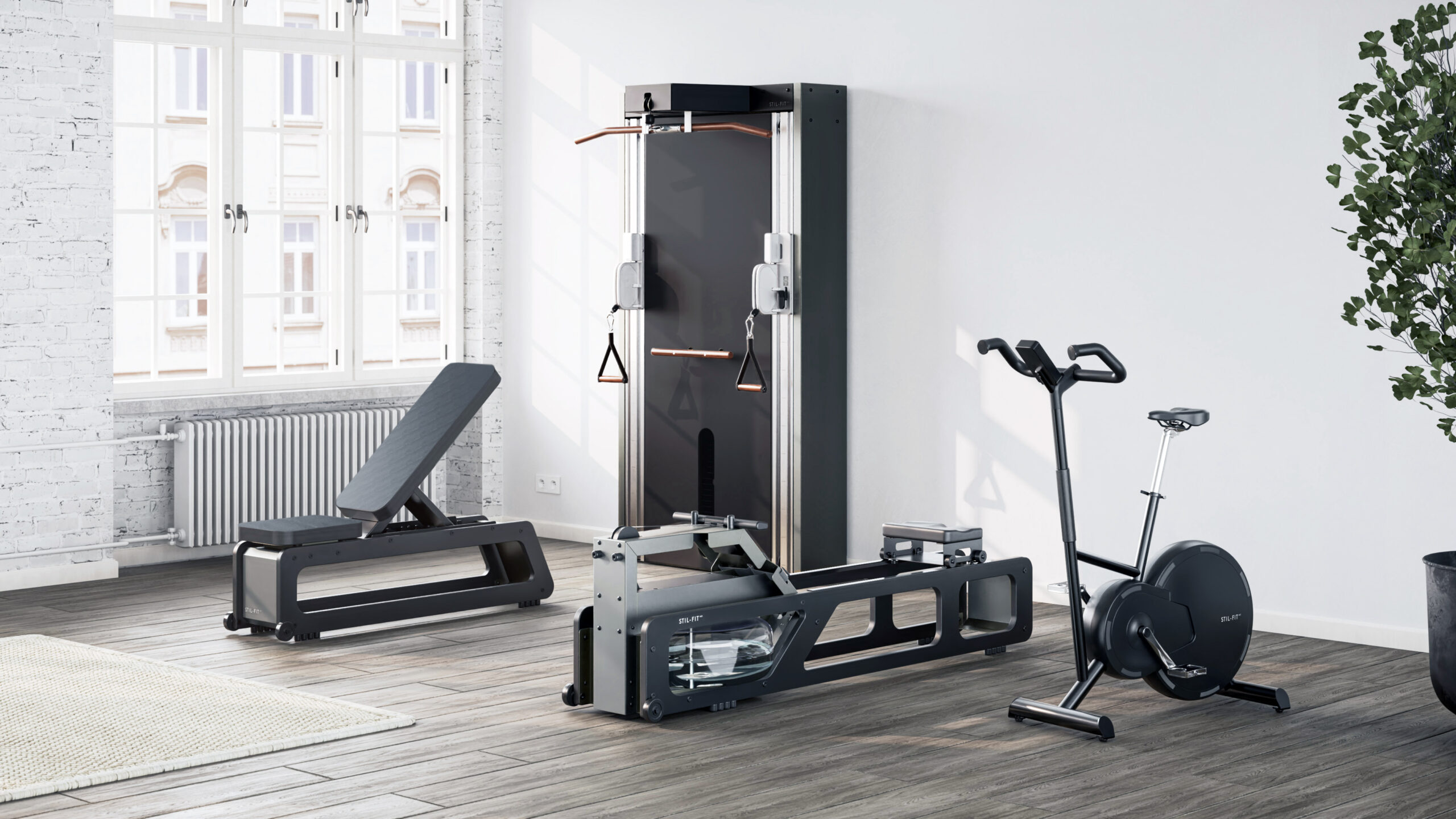 Die STIL-FIT PRO Line Geräte in einer Wohnung